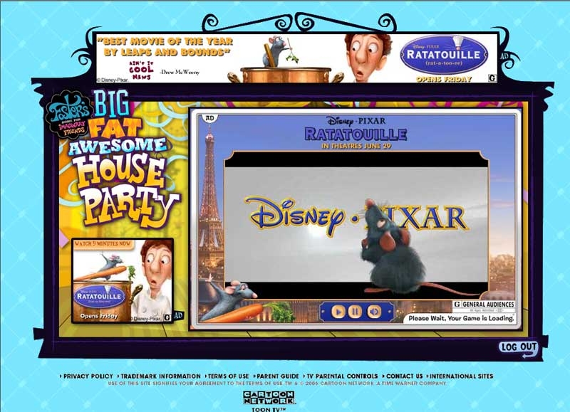 big fat awesome house party game online